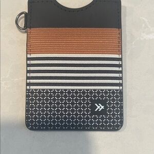 Thread wallet Card Holder with Key Ring